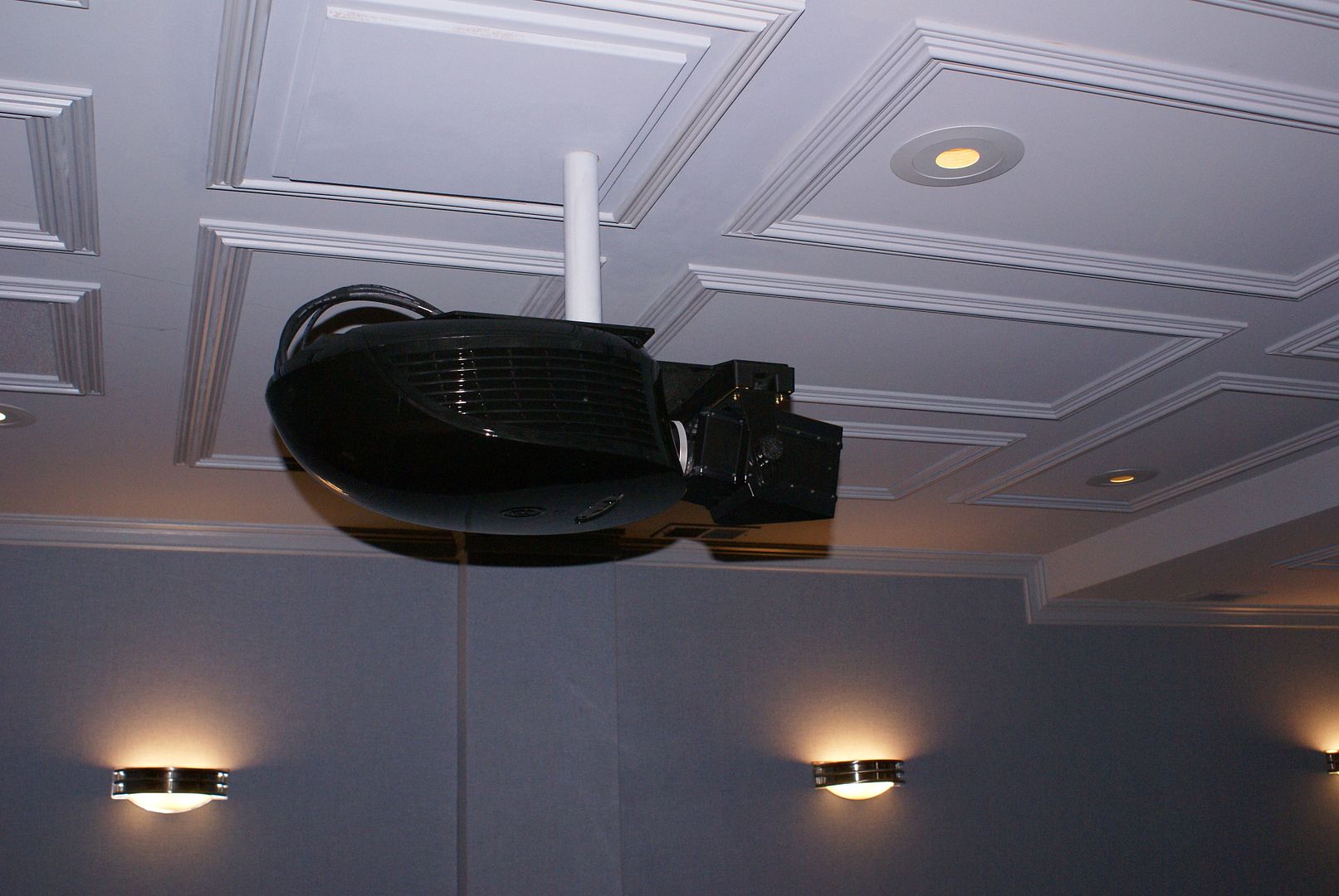 Mounting projector with one sheet of drywall on hat channel AVS Forum